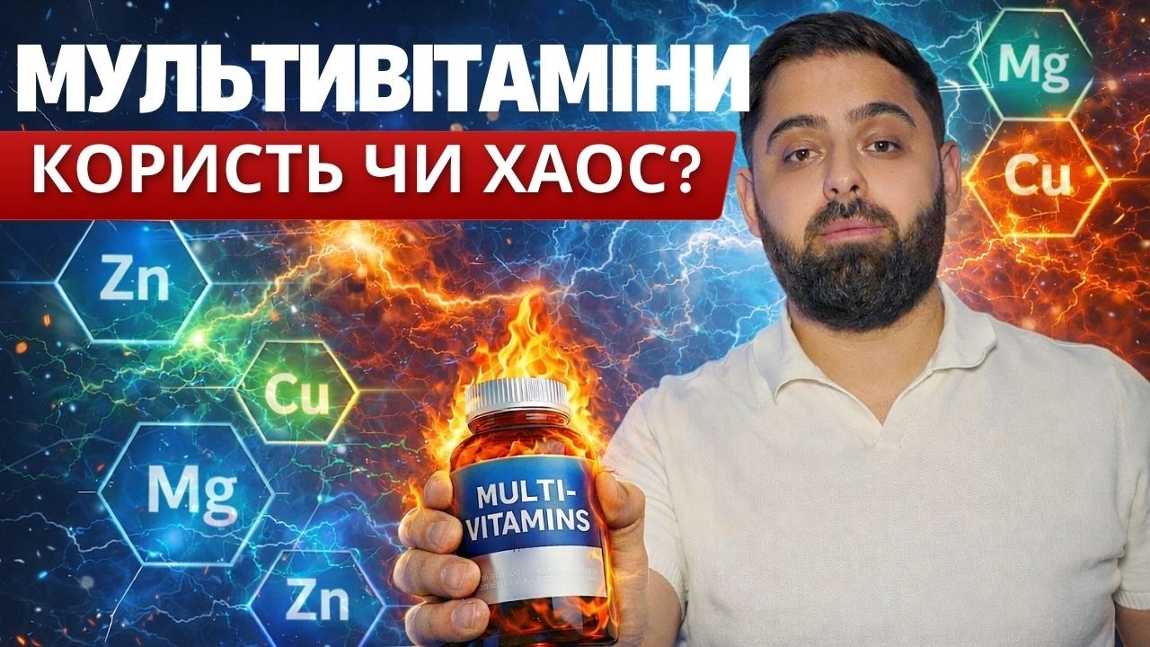 Мультивітаміни. Що ти насправді п'єш?