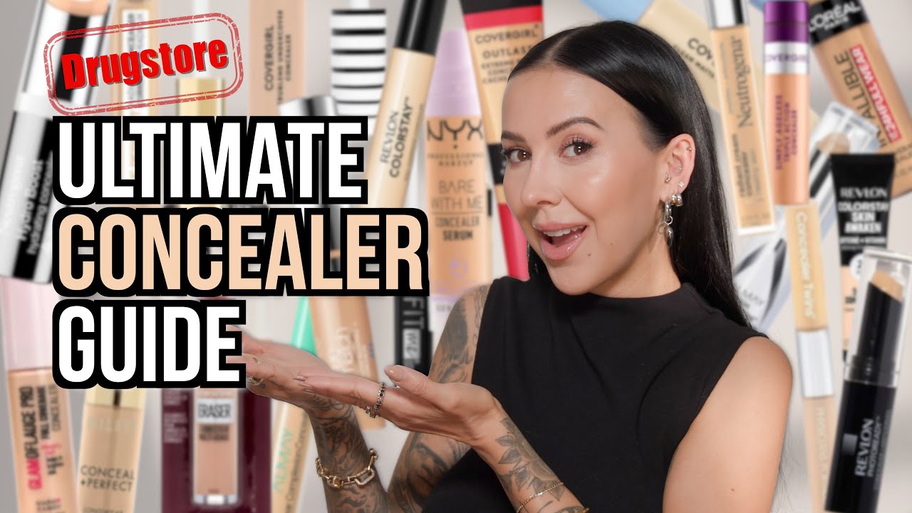 I Bought EVERY DRUGSTORE Concealer & TESTED Them Back to Back
