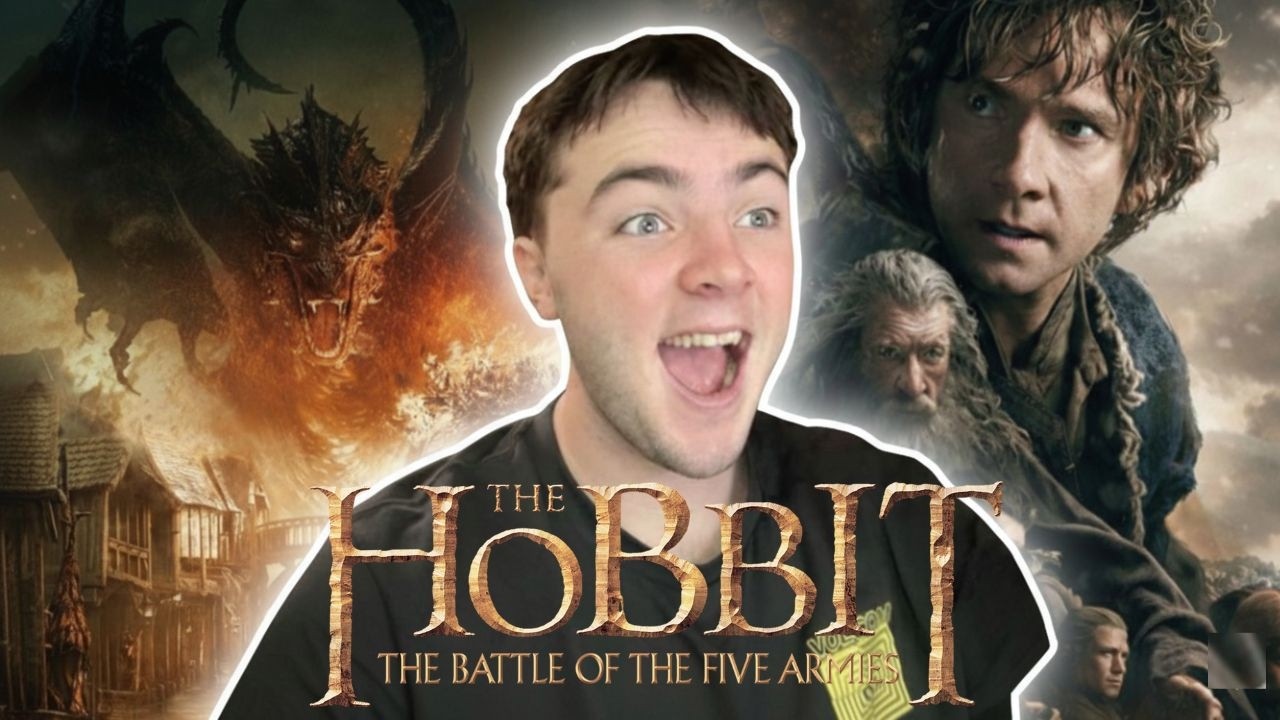 FIRST TIME WATCHING *The Hobbit: The Battle of the Five Armies* and we're going TOOOOOO WARRRRRR!