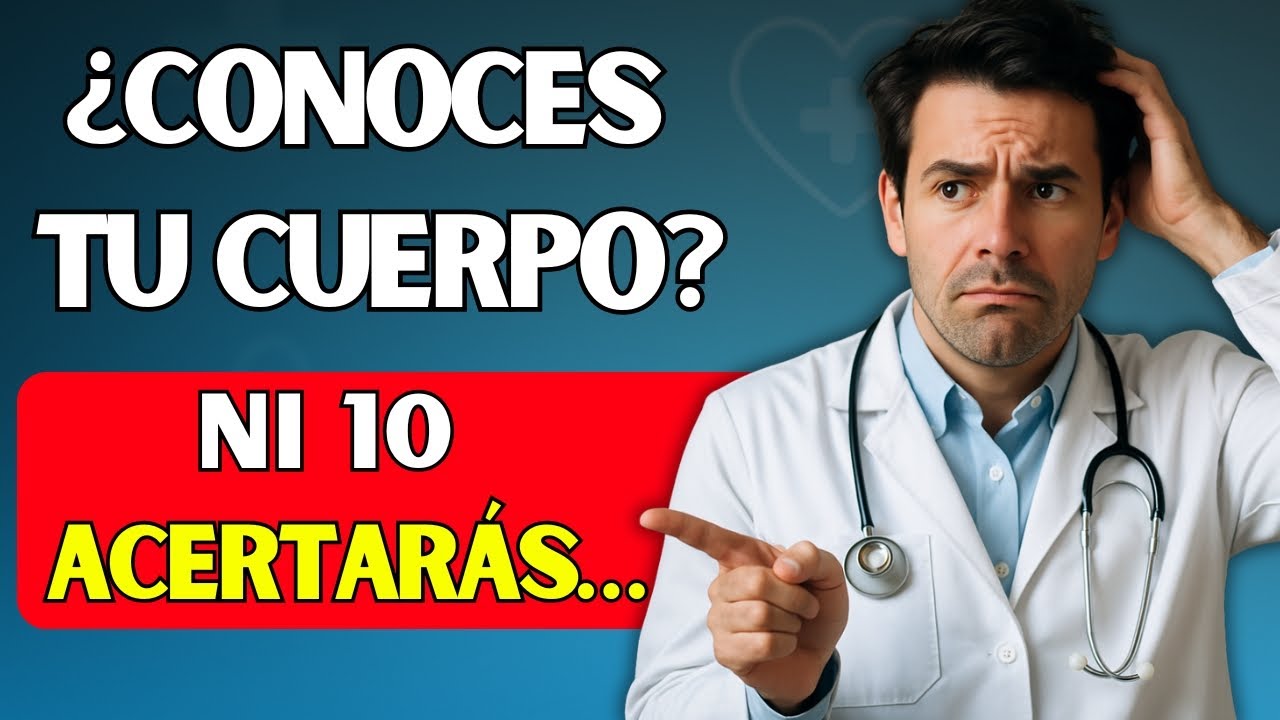 ¿Cuánto Sabes de SALUD?❤️‍🩹50 Preguntas para mentes Sanas y Curiosas 🤓