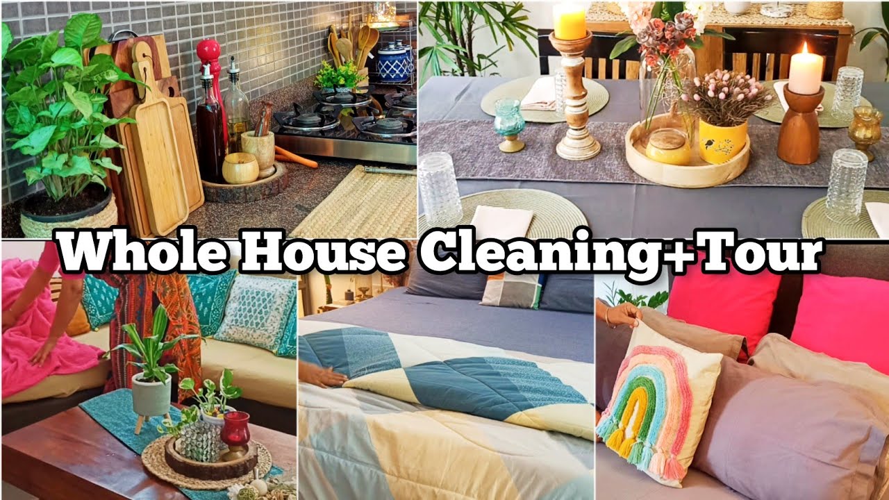 Whole House Cleaning & Organizing 🏡+ Home Tour 2022 || Rekha's Interior Tips