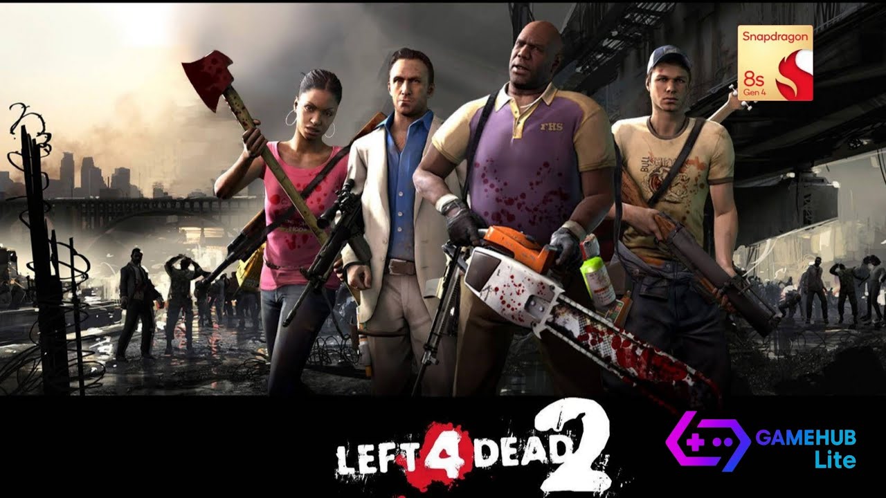 LEFT 4 DEAD 2 | GAMEHUB LITE ANTUTU | EASY SETUP TEST ON POCO F7🔥