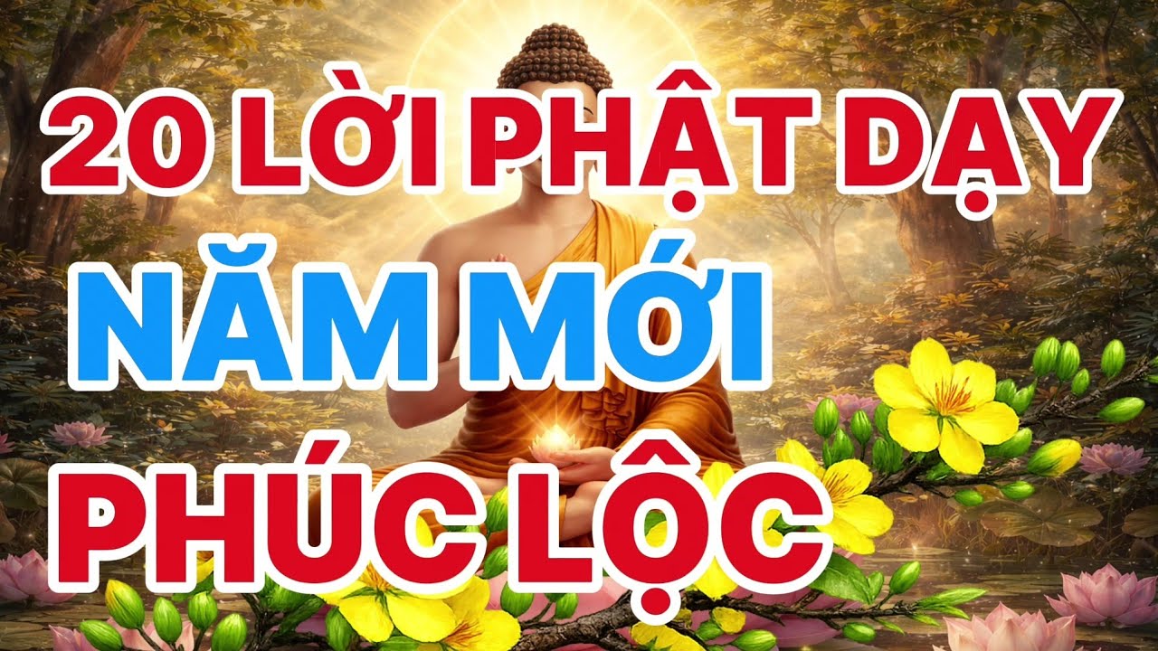 Năm Mới Nghe 20 Lời Phật Dạy Này ,Cả Năm Bình An, Phúc Lộc Tự Tìm Đến