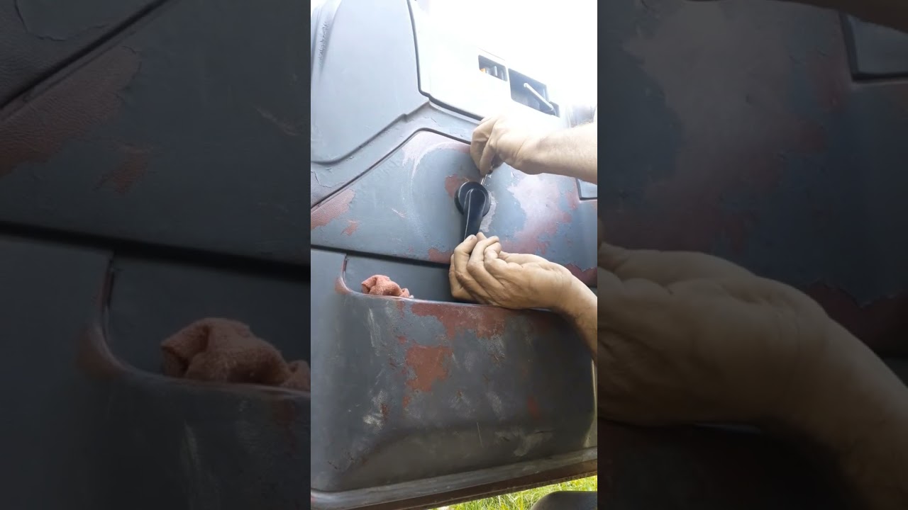 window crank handle hack #whatnoway what do u think about that. s10