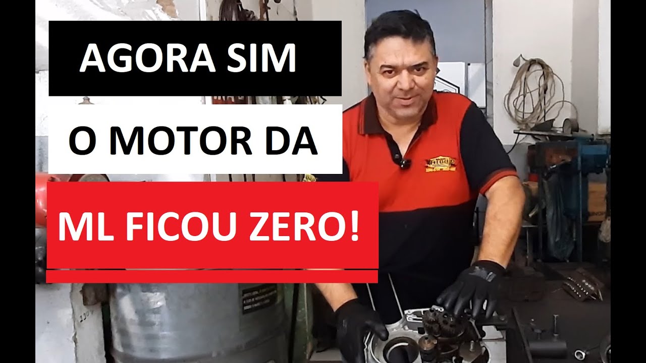 Montagem Passo a Passo Motor ML125 motor OHC