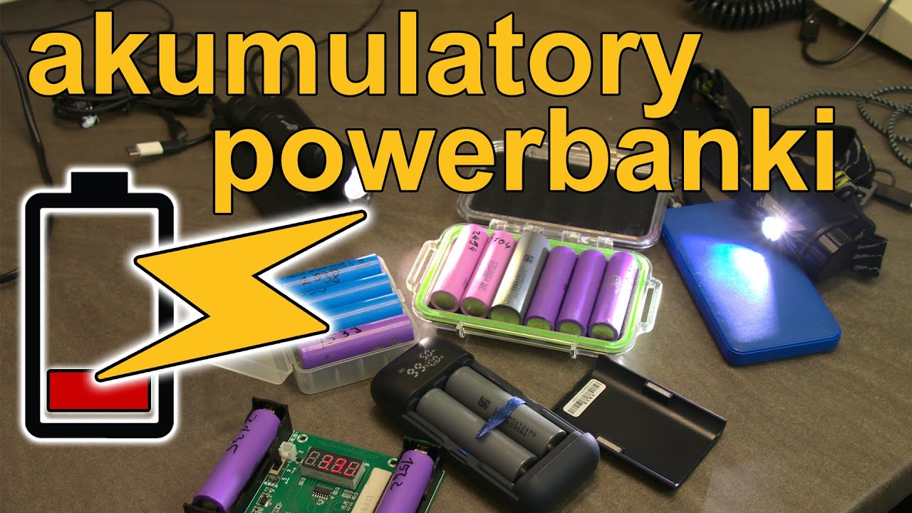 Zasilanie awaryjne w bloku? Akumulatory li-ion 18650 i power banki