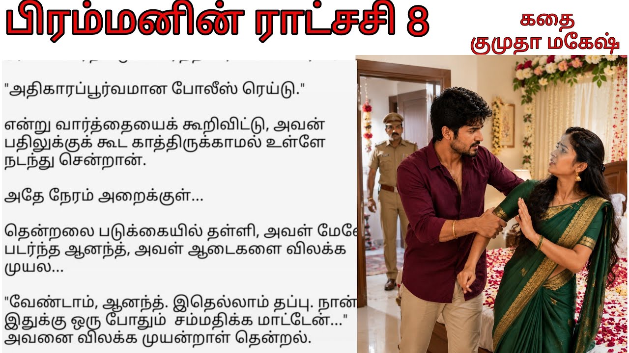 Epi 8 Anand Took Thendral to a Hotel Room | Birammanin Ratchasi Tamil Audio Novel Story Book