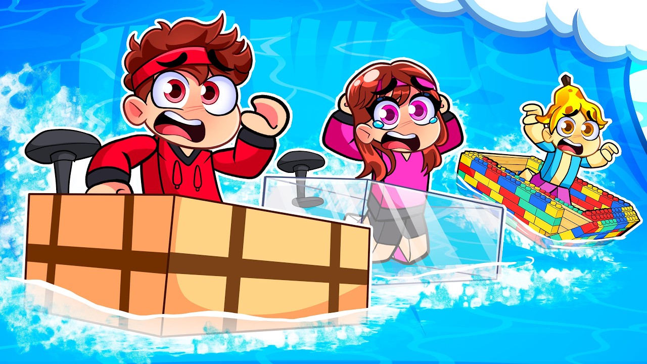 Nous devons survivre 30 jours sur un bateau !