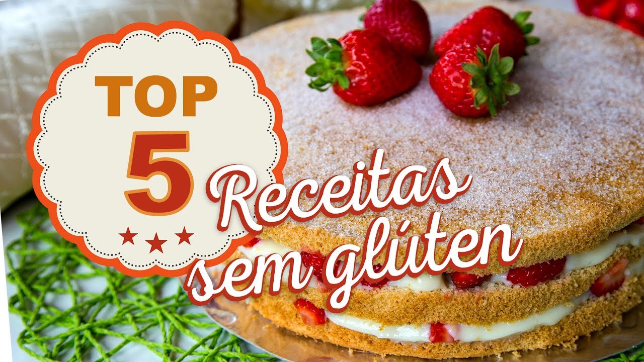 TOP 05 - RECEITAS SEM GLÚTEN #15| Mamãe Vida Saudável