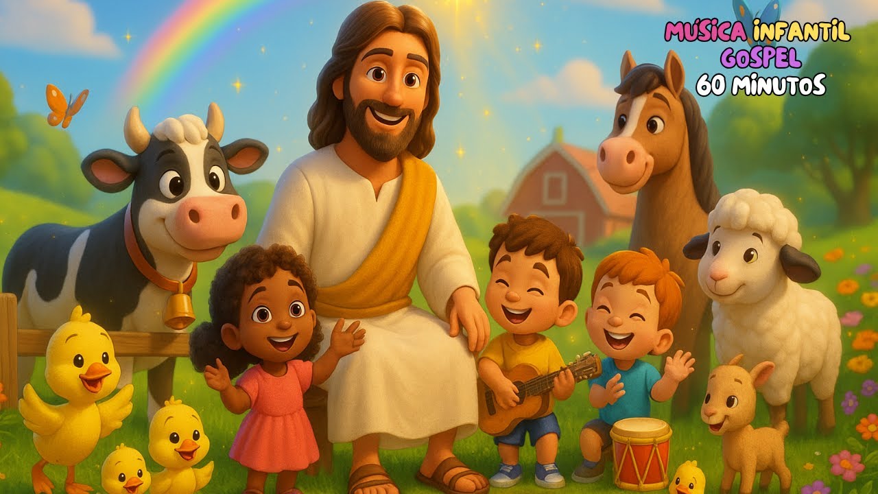 Jesus e os Animais da Fazenda  | Especial de M&uacute;sica Infantil Gospel | Gabi Gospel Kids em Portugu&ecirc;s