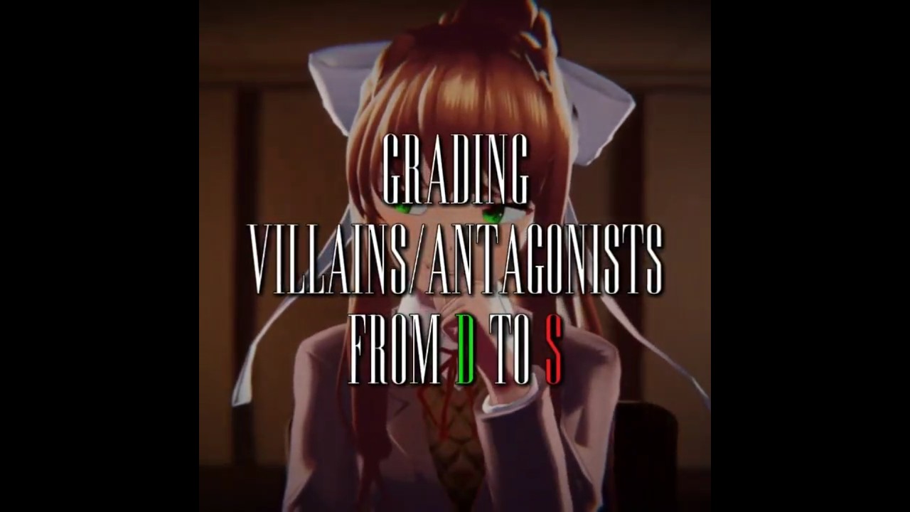 Grading VILLAINS/ANTAGONISTS from D to S tier || 