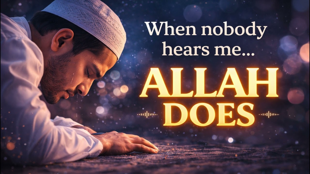 When Nobody Hears Me… ALLAH DOES | Emotional Nasheed