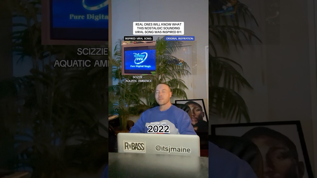 Viral Nostalgic Inspired Song Vs. Original Inspiration: Scizzie &ldquo;Aquatic Ambience&rdquo; & DK #shorts
