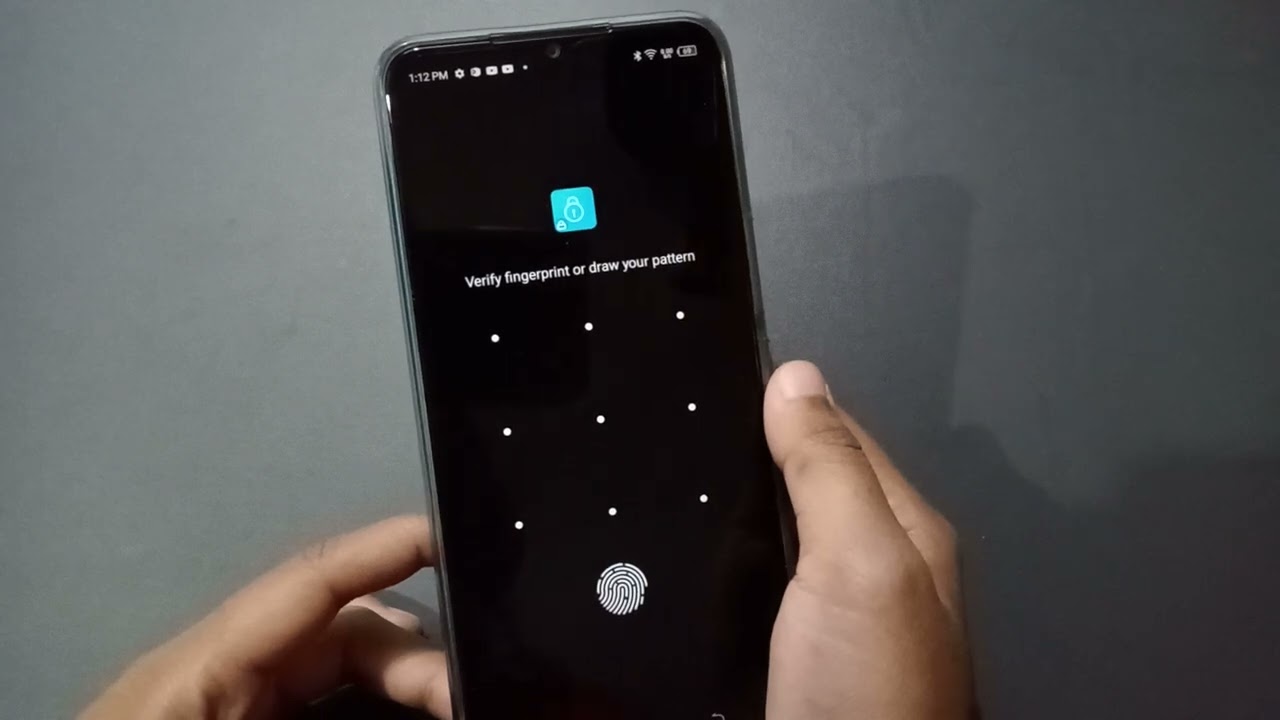 tecno spark applock, how to set applock, tecno spark phone applock setting