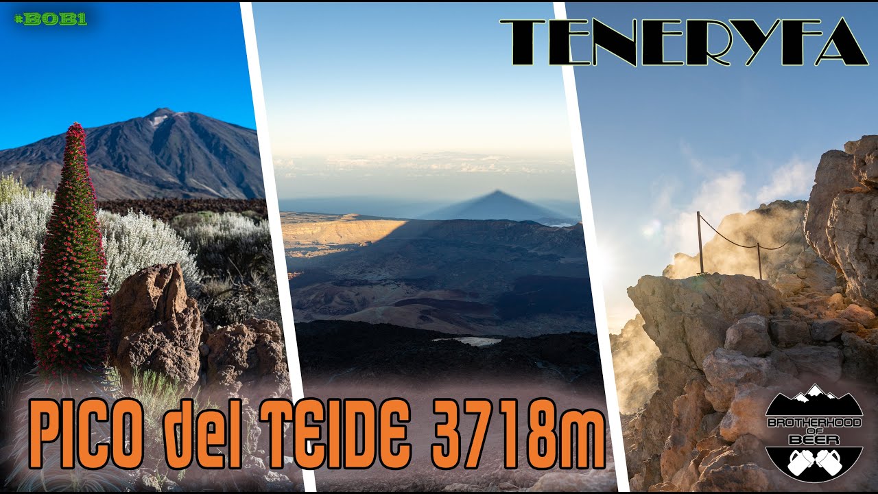 Teneryfa - Zdobywamy wulkan Pico del Teide [4k UHD 60fps]