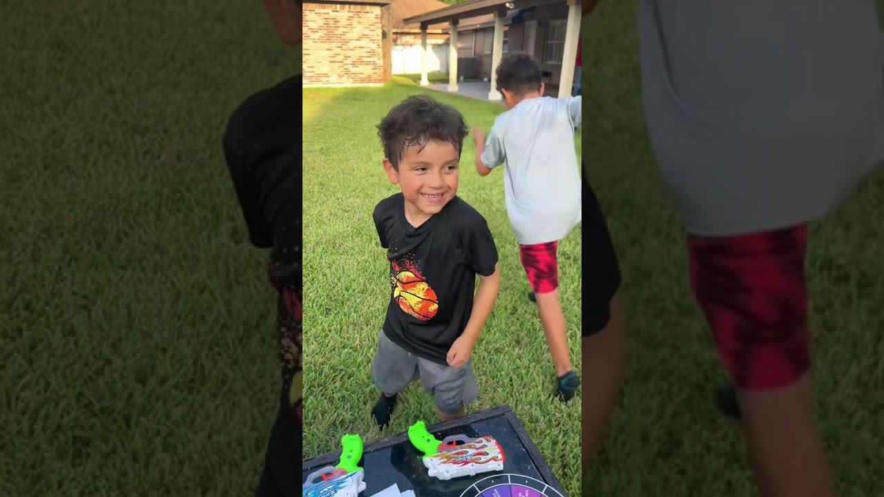 Water balloon fight