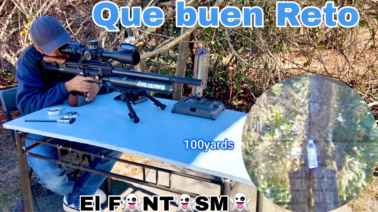 BRK/GHOST .25 El Reto De La Tapa De Agua 100yards 
