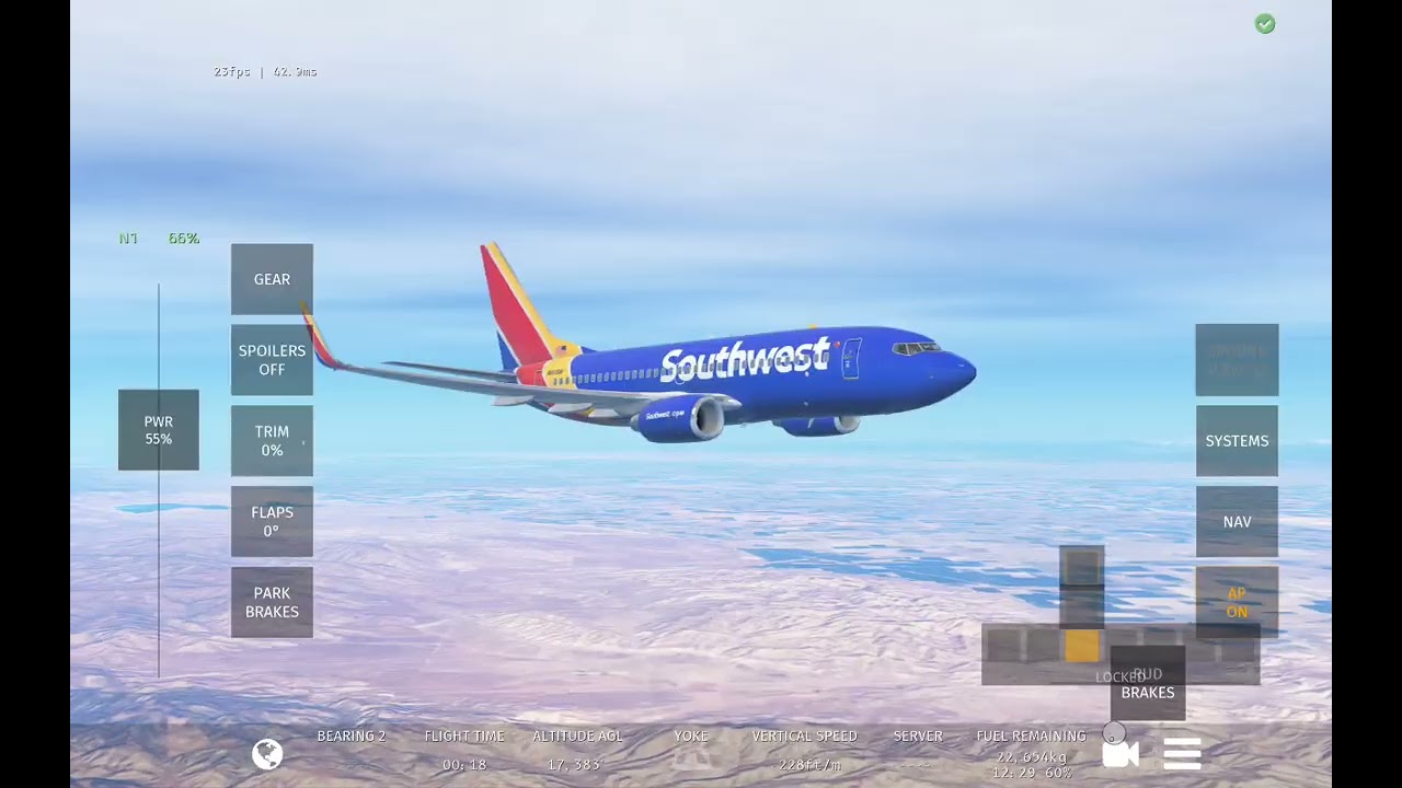 San frasisco to Los Angeles (southwest) season 1