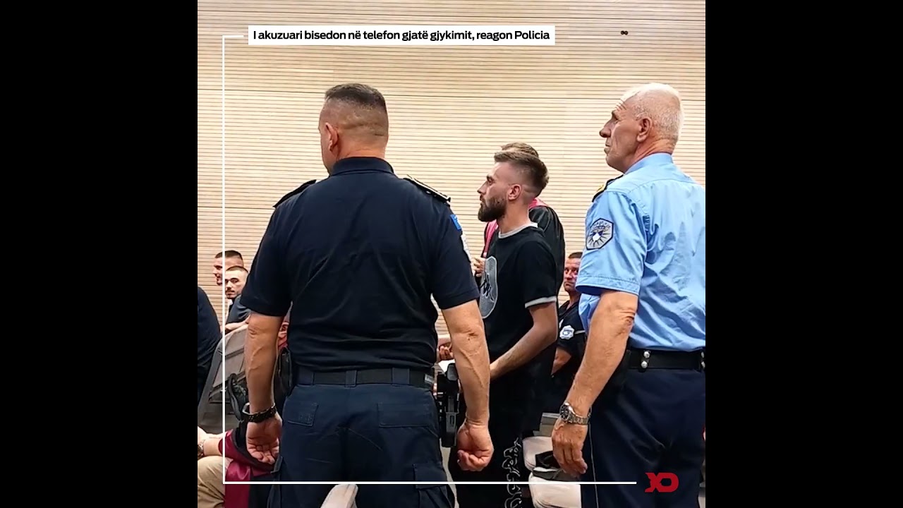 I akuzuari bisedon n&euml; telefon gjat&euml; gjykimit, reagon Policia