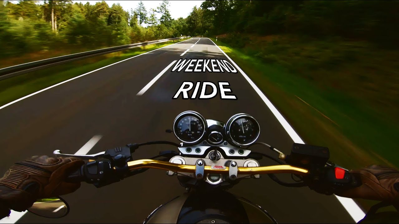 WEEKEND Ride - Suzuki GSX 750 AE Inazuma - PURE POV SOUND 4K