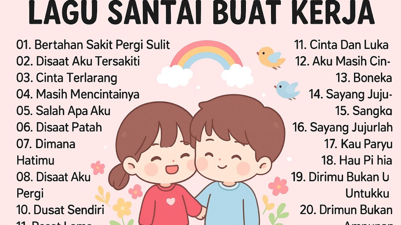 Lagu Enak Didengar Saat Santai Dan Kerja || Bagus Untuk Menaikan Mood Kerja Terbaru 2025