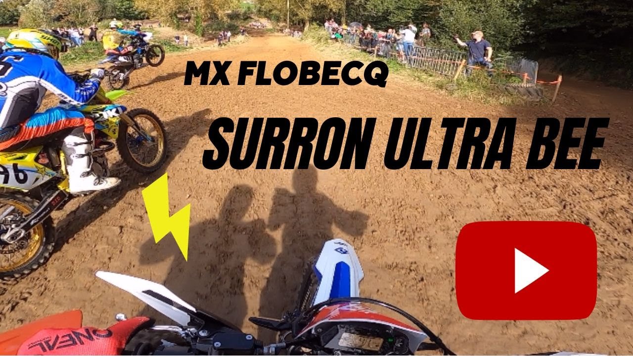 MX Flobecq Belgium on the new SURRON Ultra Bee    | David Deryck