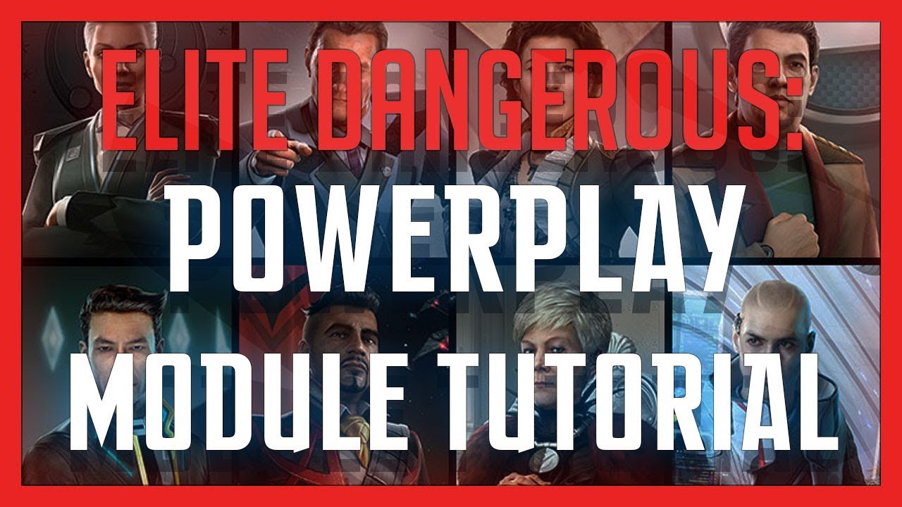 ✔ Powerplay Module Tutorial - Elite: Dangerous