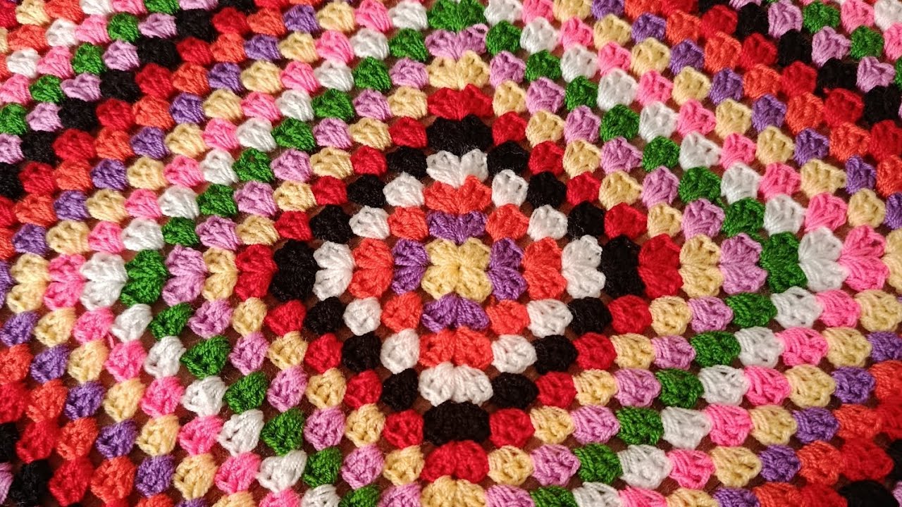 Adım Adım Hanım Dilendi Bey Beğendi Battaniye Motifi 🧶 | Step by Step Crochet Motif Tutorial
