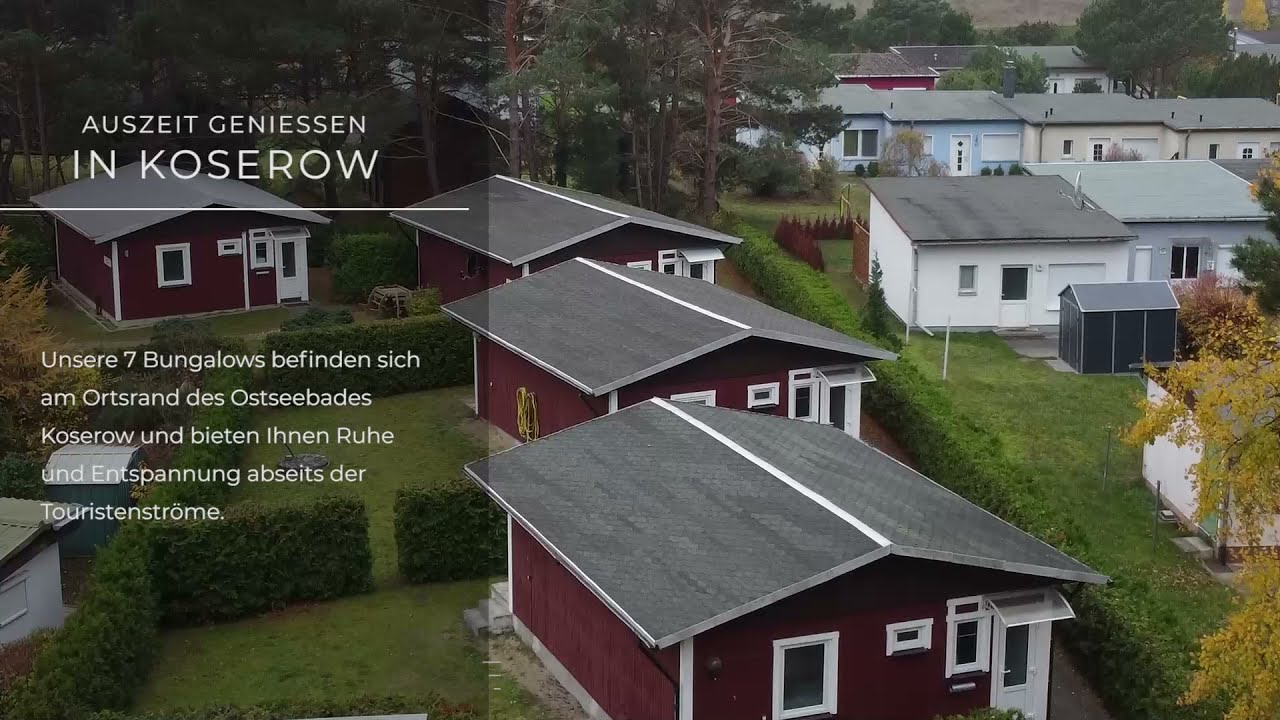Usedom Urlaub in der Räuberkuhle Koserow