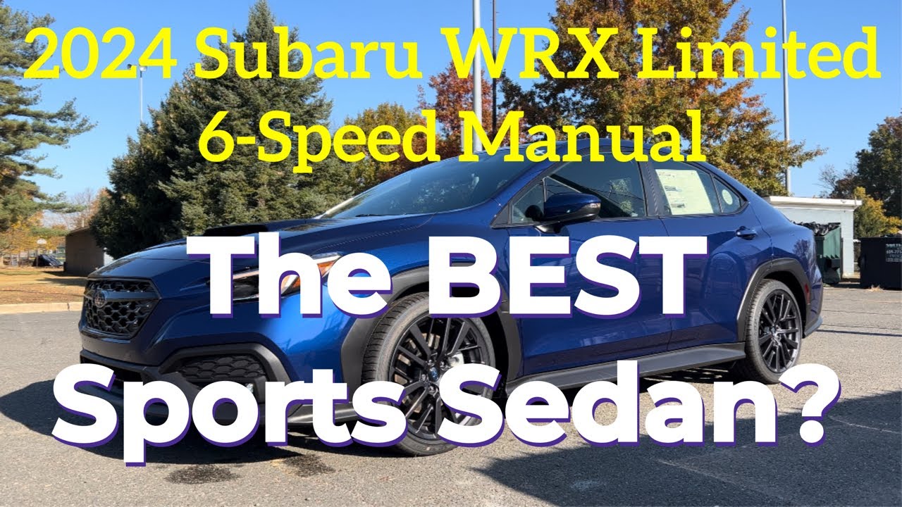 2024 Subaru WRX Limited: The BEST Sports Sedan?