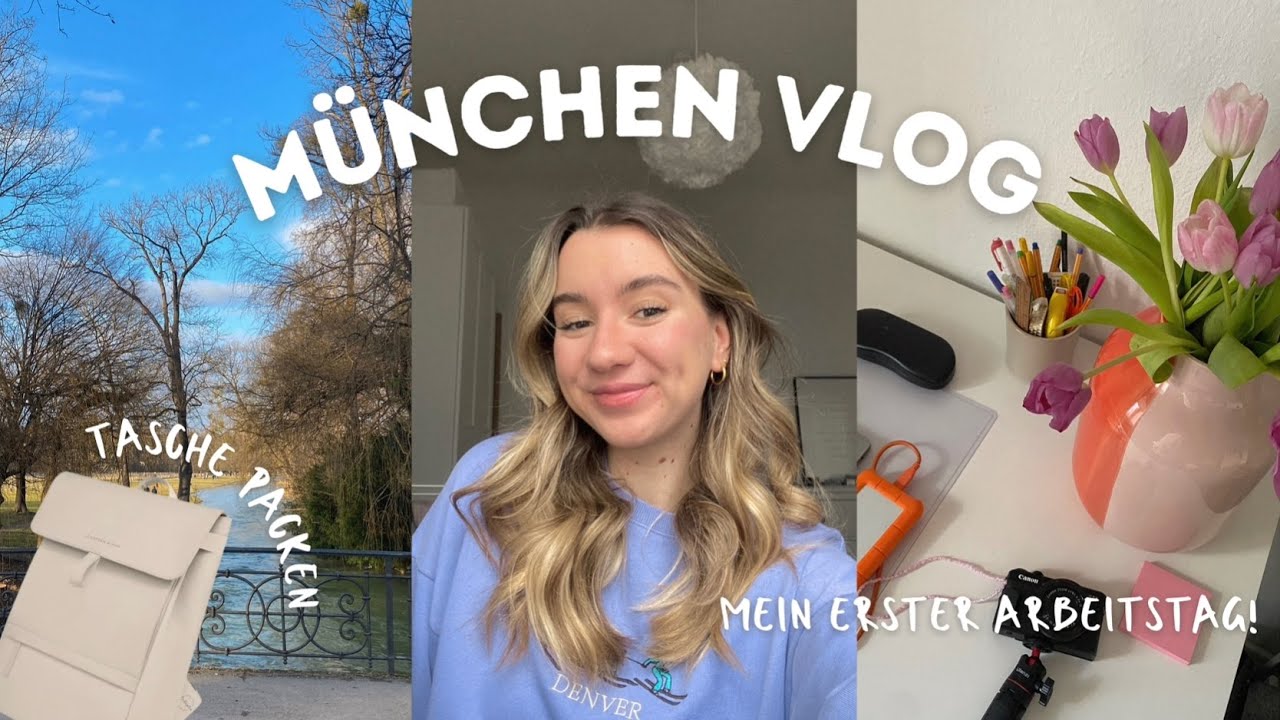 München Vlog: Mein erster Arbeitstag!
