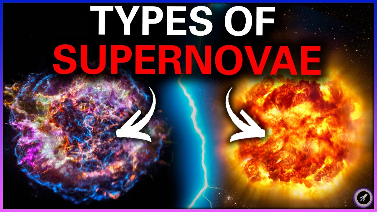 Supernova. Difference Between Type 1 and Type 2