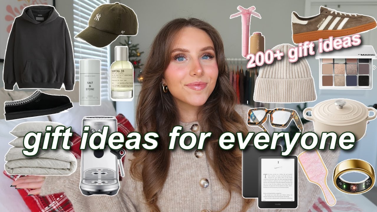 200+ GIFT IDEAS FOR EVERYONE ON YOUR LIST 🎄 the ultimate holiday gift guide 2024!
