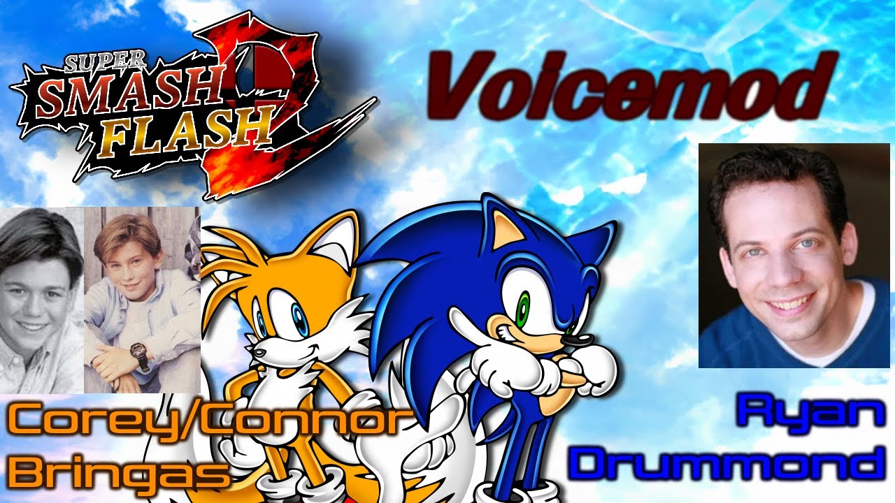 SSF2 = Dreamcast Sonic and Tails voicemod