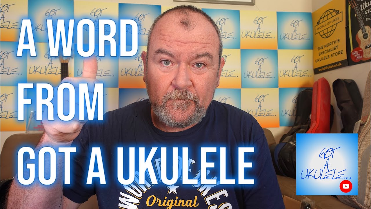 Объявление и благодарность от Got A Ukulele