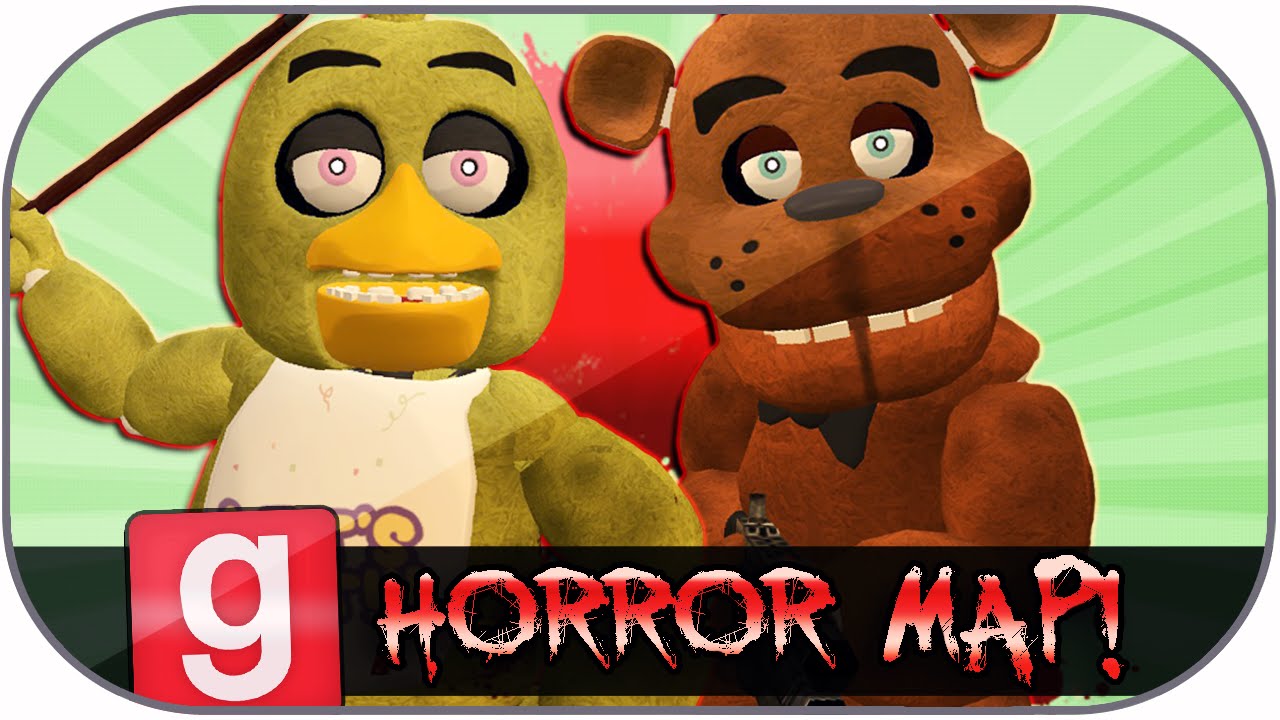 Смешные моменты из Gmod: Пародия на Five Nights At Freddy's! (Карта ужасов Gmod)