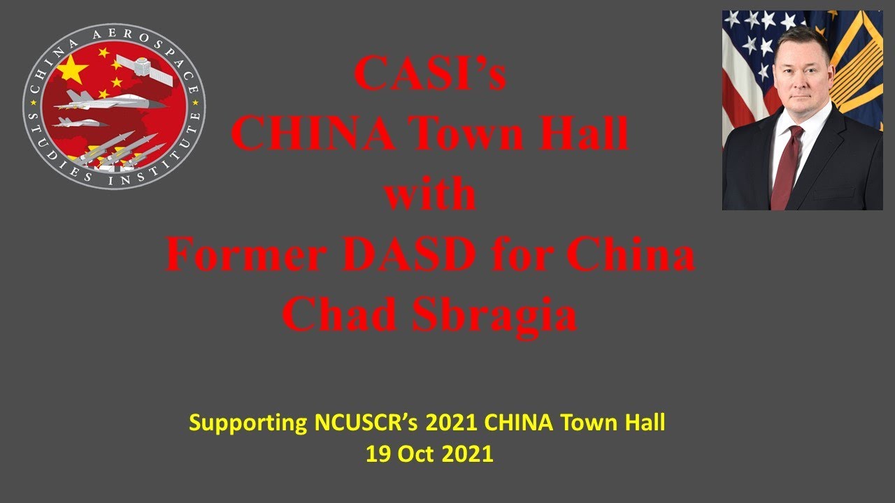 CASI China Town Hall with NCUSCR- Oct 2021