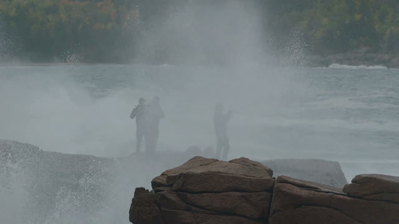 Thunder Hole in Acadia National Park - Bar Harbor, Maine Cruise Port