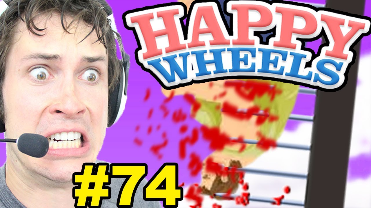 Happy Wheels - REDNECK SPIKE FALL