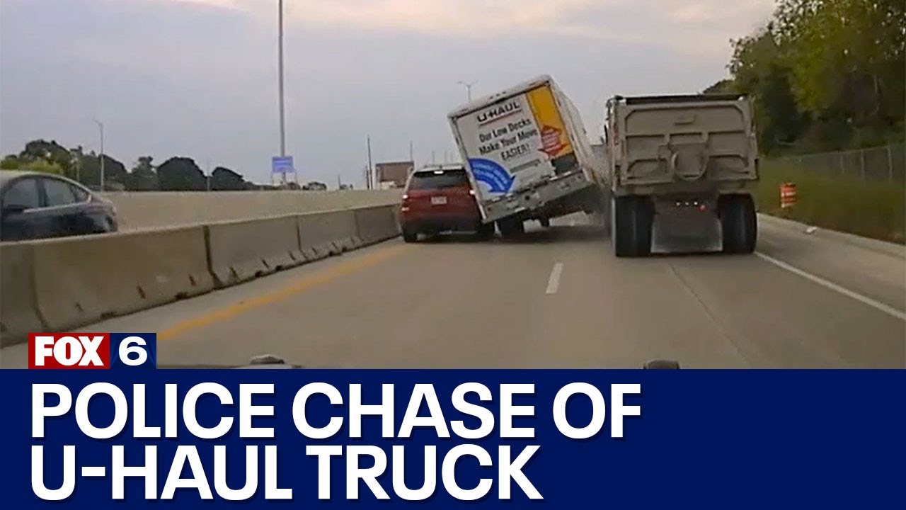 Glendale police chase of U-Haul truck | FOX6 News Milwaukee