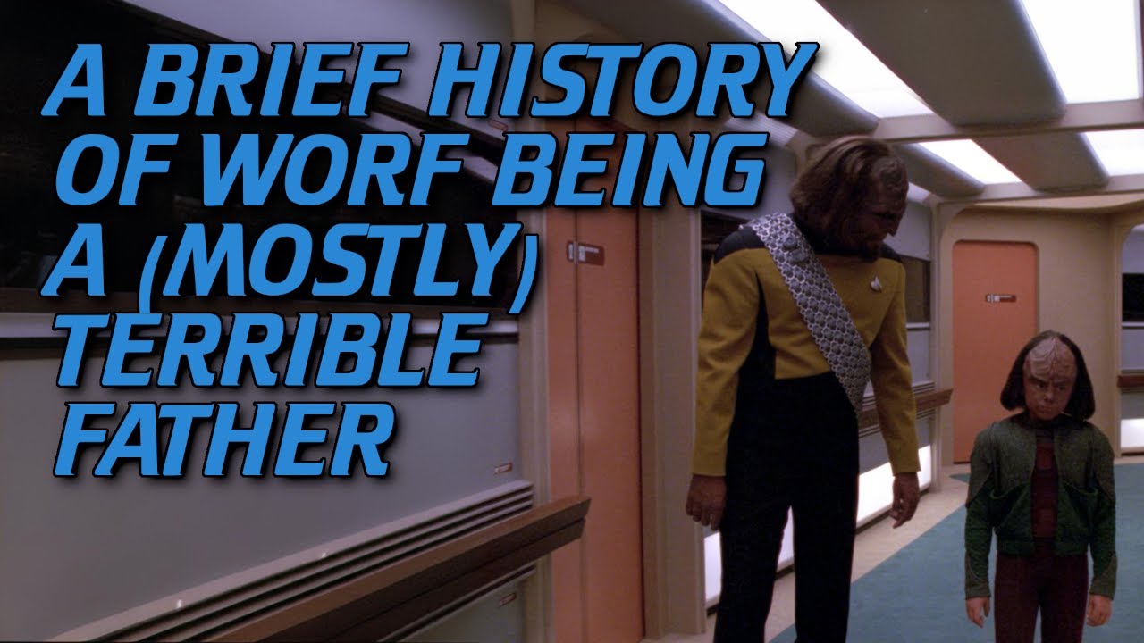 A Brief History of Worf Being a (Mostly) Terrible Father