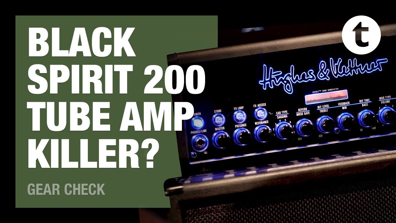 The amp of the future? | Hughes & Kettner Black Spirit 200 | Gear Check | Thomann