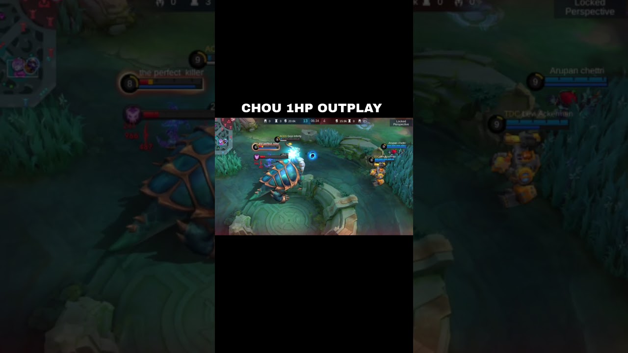 Only 1% Can do This💀🔥 #choufreestyle #choumobilelegend #mlbbchou #choumlbb
