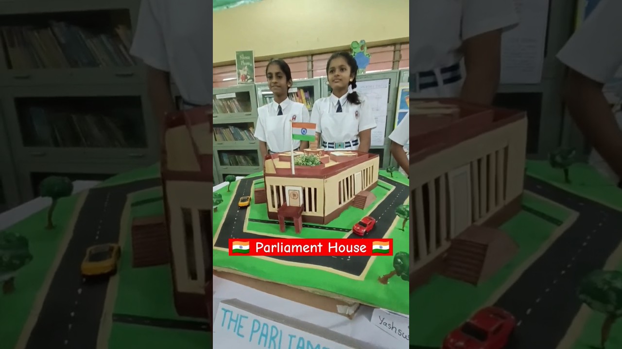 social science project new parliament house | science exhibition idea | new parliament house