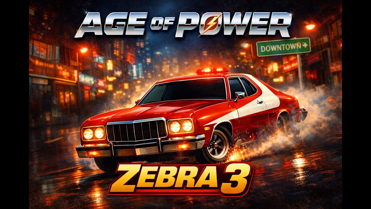Age of Power - Zebra 3 (Starsky And Hutch Alt Music Intro)