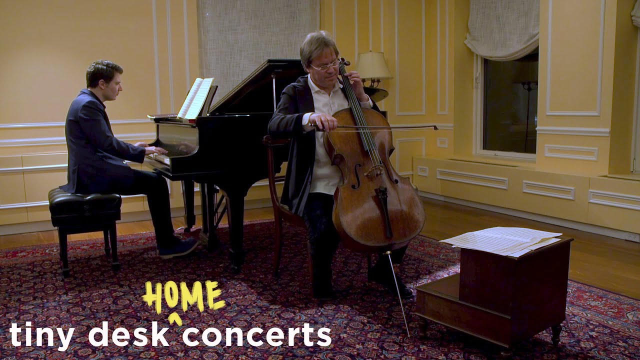 Jan Vogler And Alessio Bax: Tiny Desk (Home) Concert