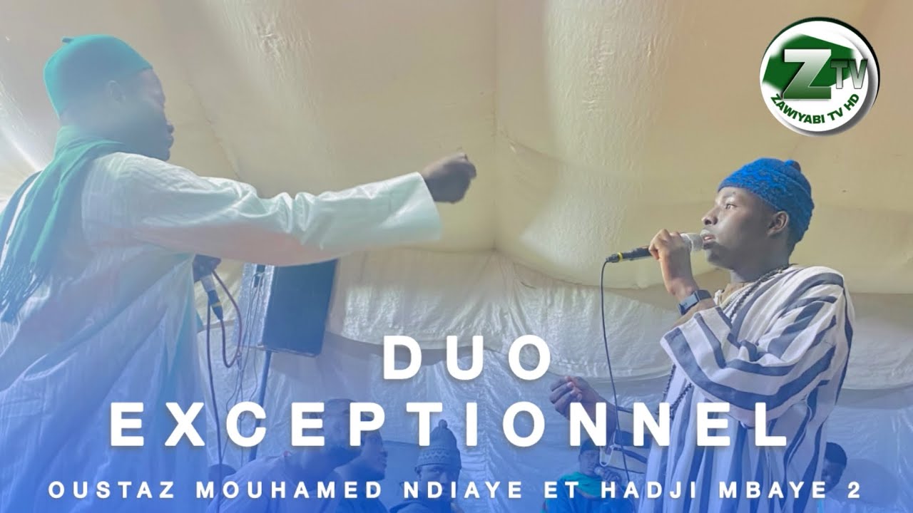 🔴DUO OUSTAZ MOUHAMED NDIAYE ET HADJI DJIBY MBAYE AT TIDIANI C'EST INCROYABLE 