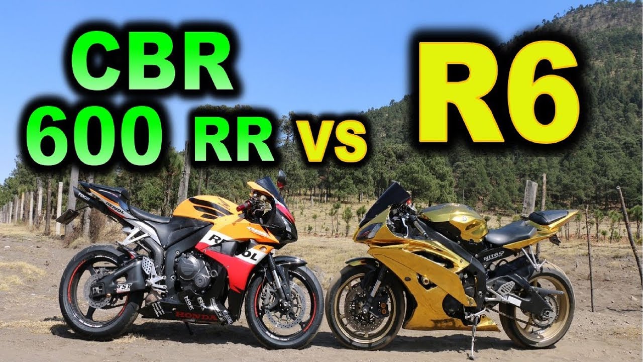 YAMAHA R6 VS HONDA CBR 600 RR - BLITZ RIDER