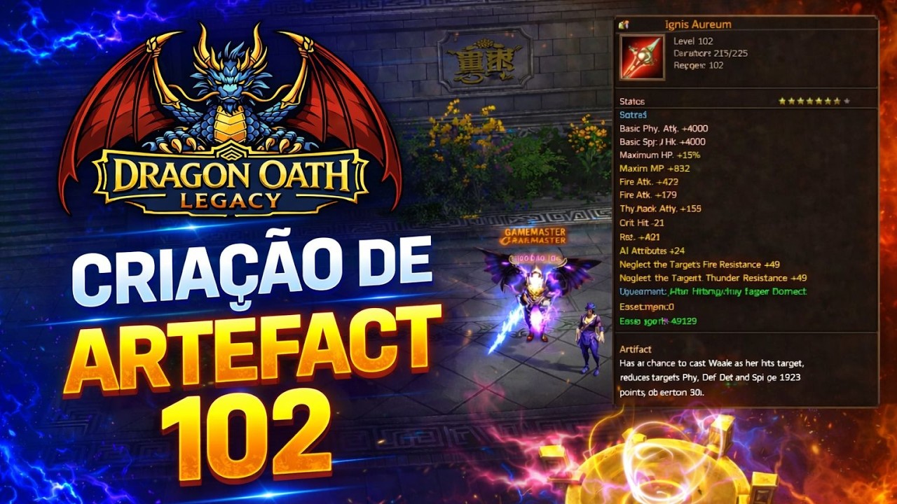 Guia Completo: Como Fabricar Artefato Lv 102 | Requisitos, Materiais e Processo Final