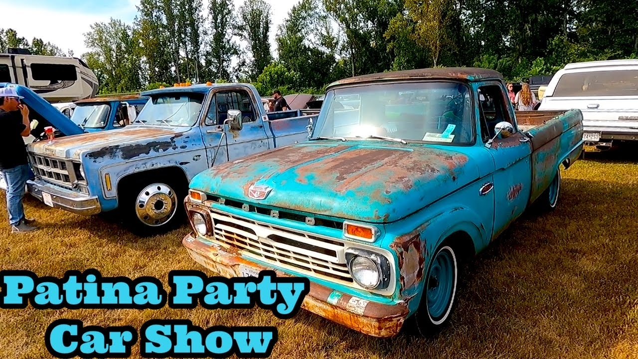 PATINA PARTY Car Show (CLASSIC TRUCKS EVERYWHERE)